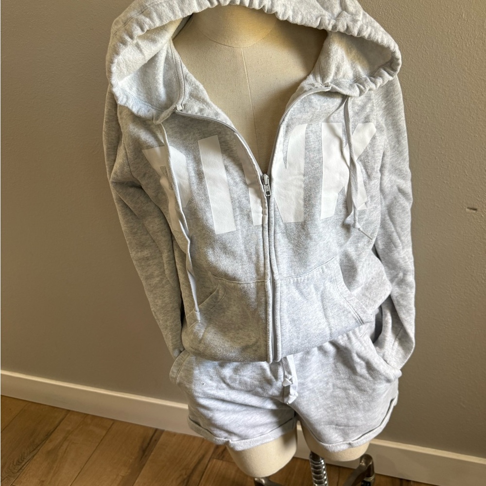 PINK Victoria's Secret Light Gray Apparel